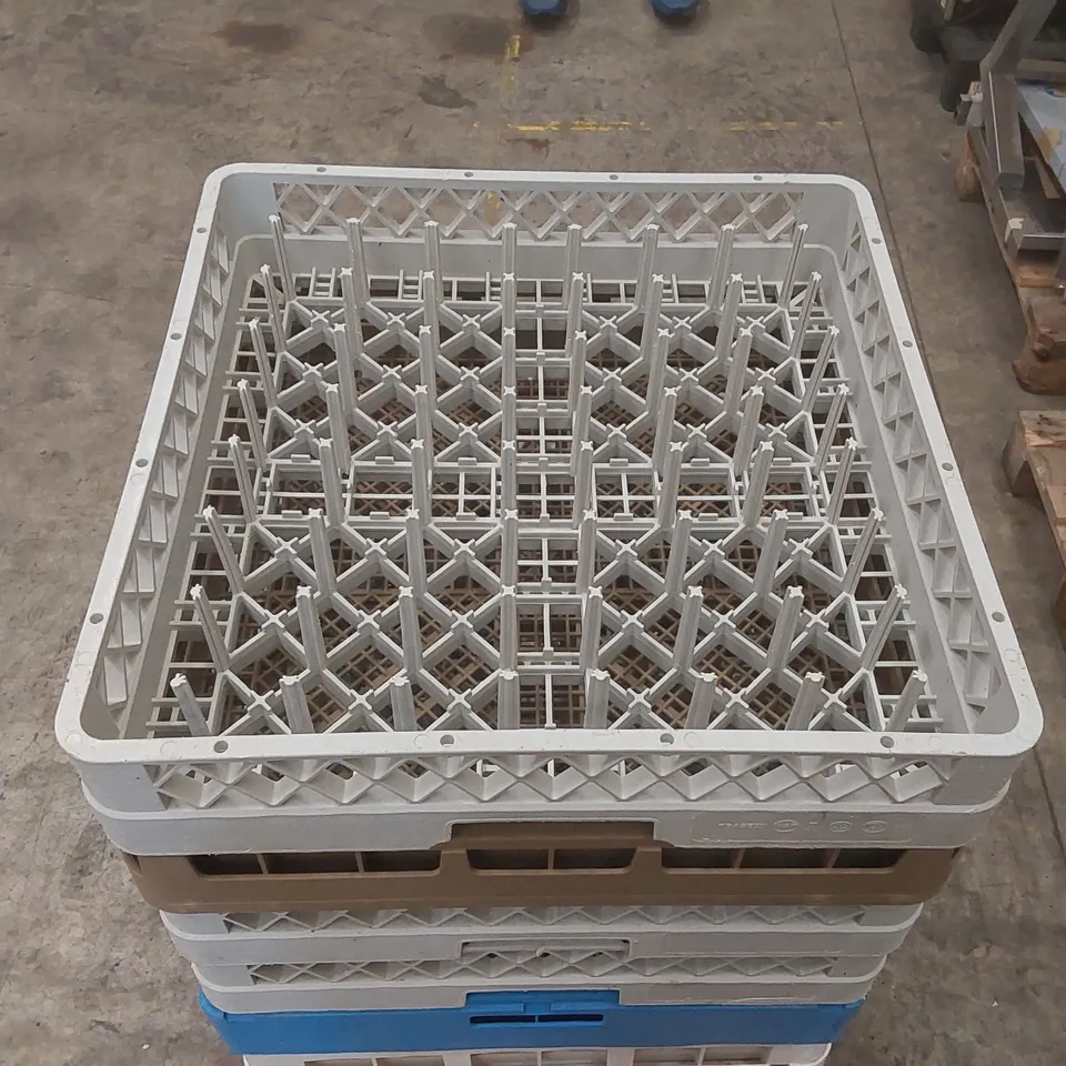 12x COMMERCIAL DISHWASHER BASKETS