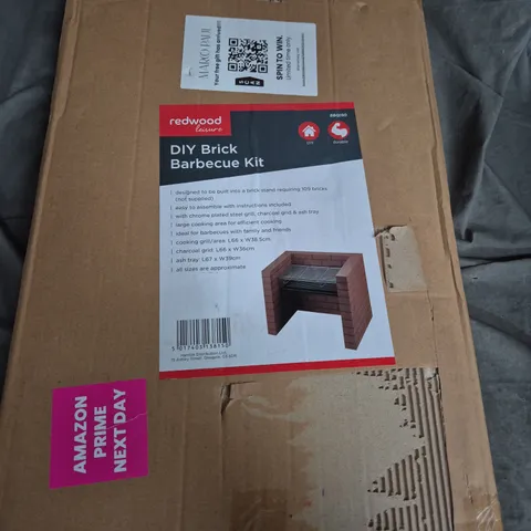 REDWOOD LEISURE DIY BRICK BARBECUE KIT