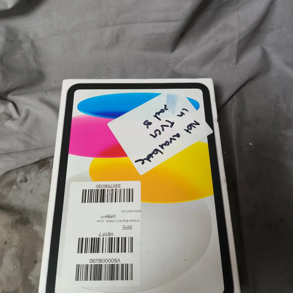 APPLE IPAD (10TH GENERATION) WI‑FI 256GB – SILVER – BOXED