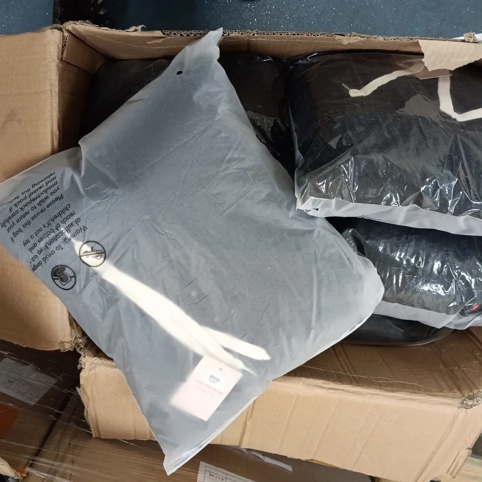 A BOX OF APROXIMATELY 10 LA MAREY PLUSH HOODIE