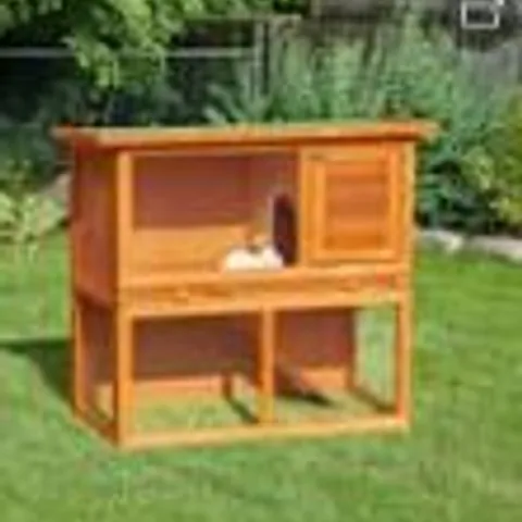 BOXED BRITTON WEATHER RESISTANT RABBIT HUTCH (1 BOX)