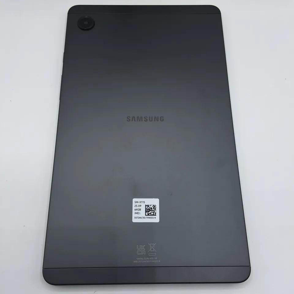 BOXED SAMSUNG GALAXY TAB A9 4/64GB IN GRAPHITE - SM-X115