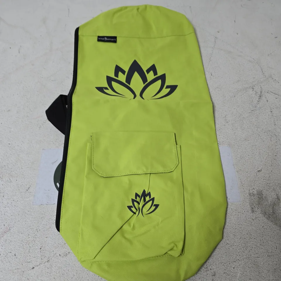 APPROXIMATELY 30 SOULSMART YOGA MAT STORAGE BAGS IN GREEN