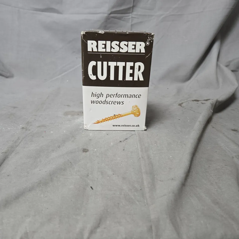 WOOD SCREWS ASSORTMENT: REISSER CUTTER HIGH-PERFORMANCE WOODSCREWS BOXED