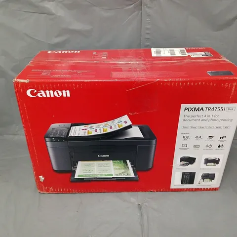 BOXED CANON PIXMA TR4755I WIRELESS COLOUR ALL-IN-ONE INKJET PHOTO PRINTER