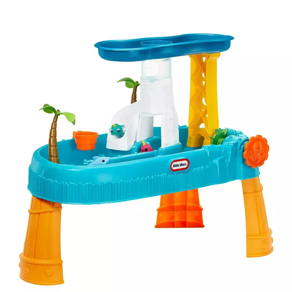 BOXED LITTLE TIKES WATERFALL ISLAND TABLE