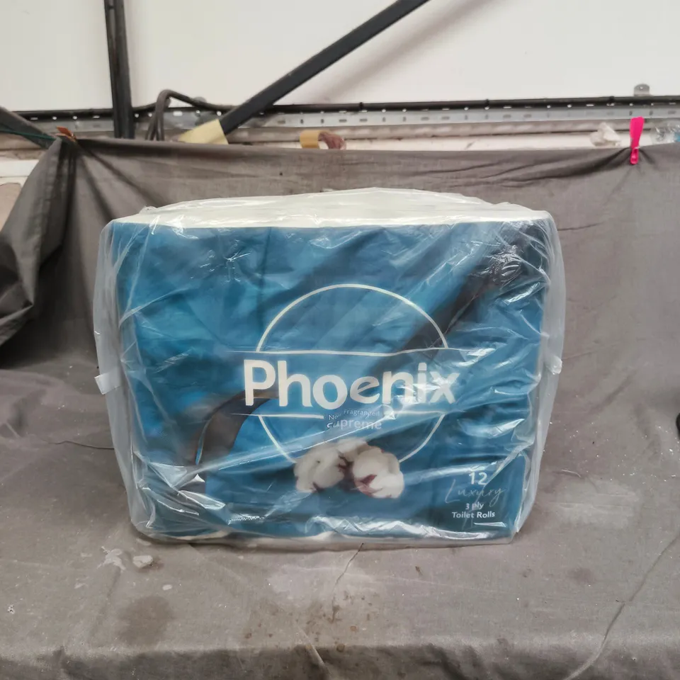 PHOENIX SUPREME TOILET ROLLS 5 X 12 PACK