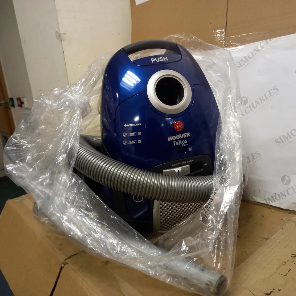 HOOVER TELIOS EXTRA PETS BAGGED CYLINDER VACUUM CLEANER