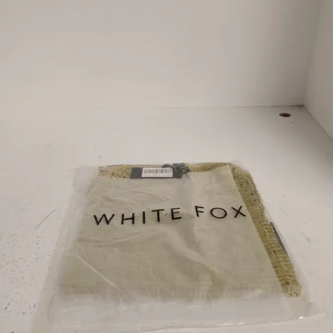 WHITE FOX SWEET LIKE THAT SEQUIN KNIT TOP – PISTACHIO, UK SIZE M