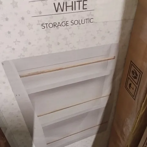 BOXED KIDS HARLEY BOOKCASE - WHITE (1 BOX)