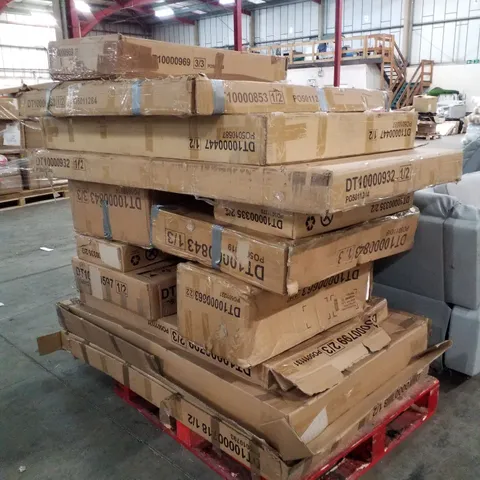 PALLET CONTAINING ASSORTED FLATPACK FURNITURE PARTS 