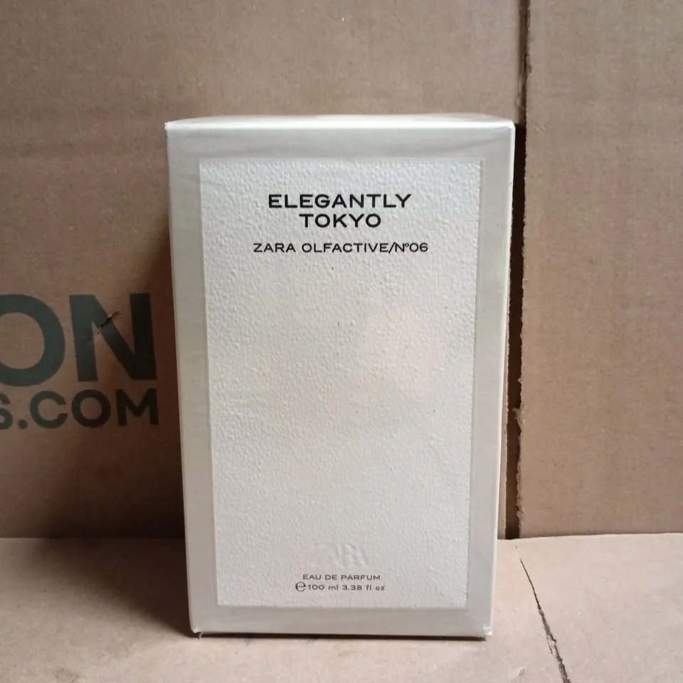 BOXED AND SEALED ZARA ELEGANTLY TOKYO EAU DE PARFUM (100)