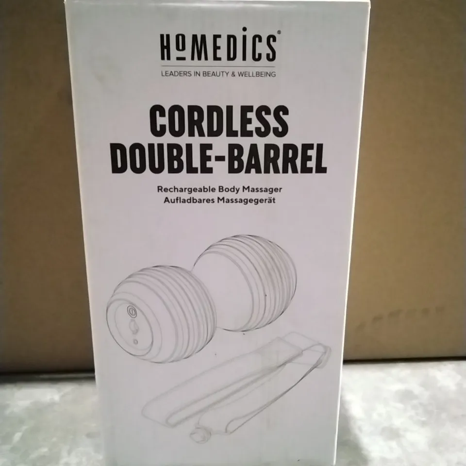 BOXED HOMEDICS CORDLESS BODY MASSAGER