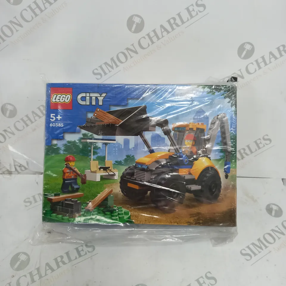 BOXED LEGO CITY CONSTRUCTION DIGGER 60385