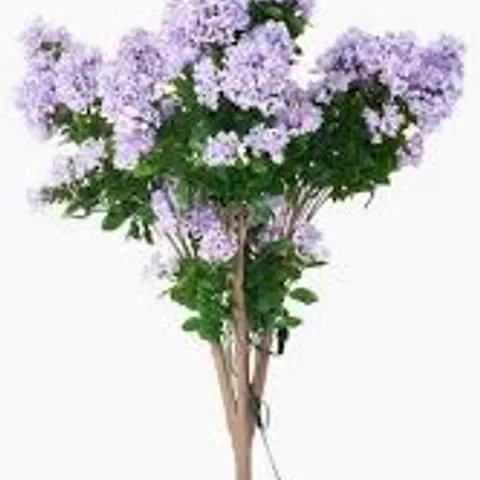BOXED G\RDEN REFLECTIONS FAUX CREPE MYRTLE PRELIT TREE