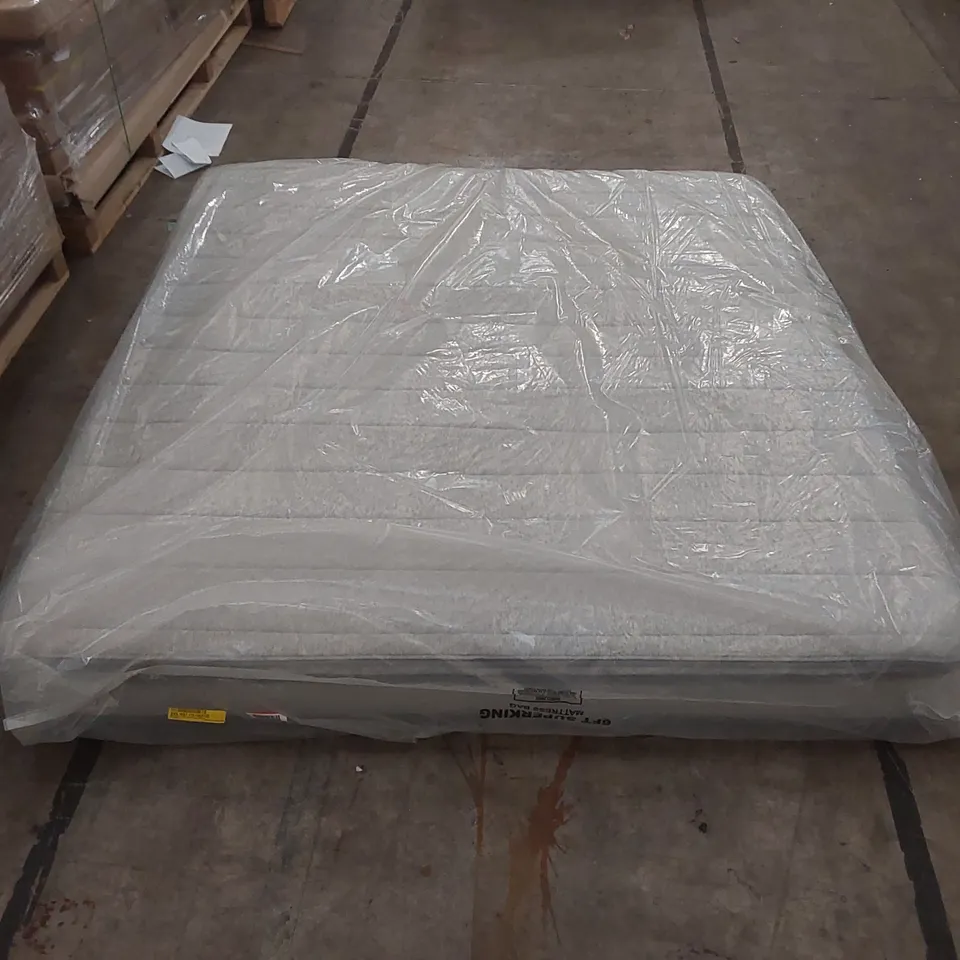 QUALITY BAGGED CLEO MEMORY FOAM POCKET SPRUNG MATTRESS - 6FT SUPERKING 