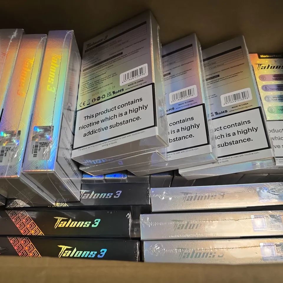 BOX OF APPROXIMATELY 18 SEALED HORIZON TECH TALONS 3 