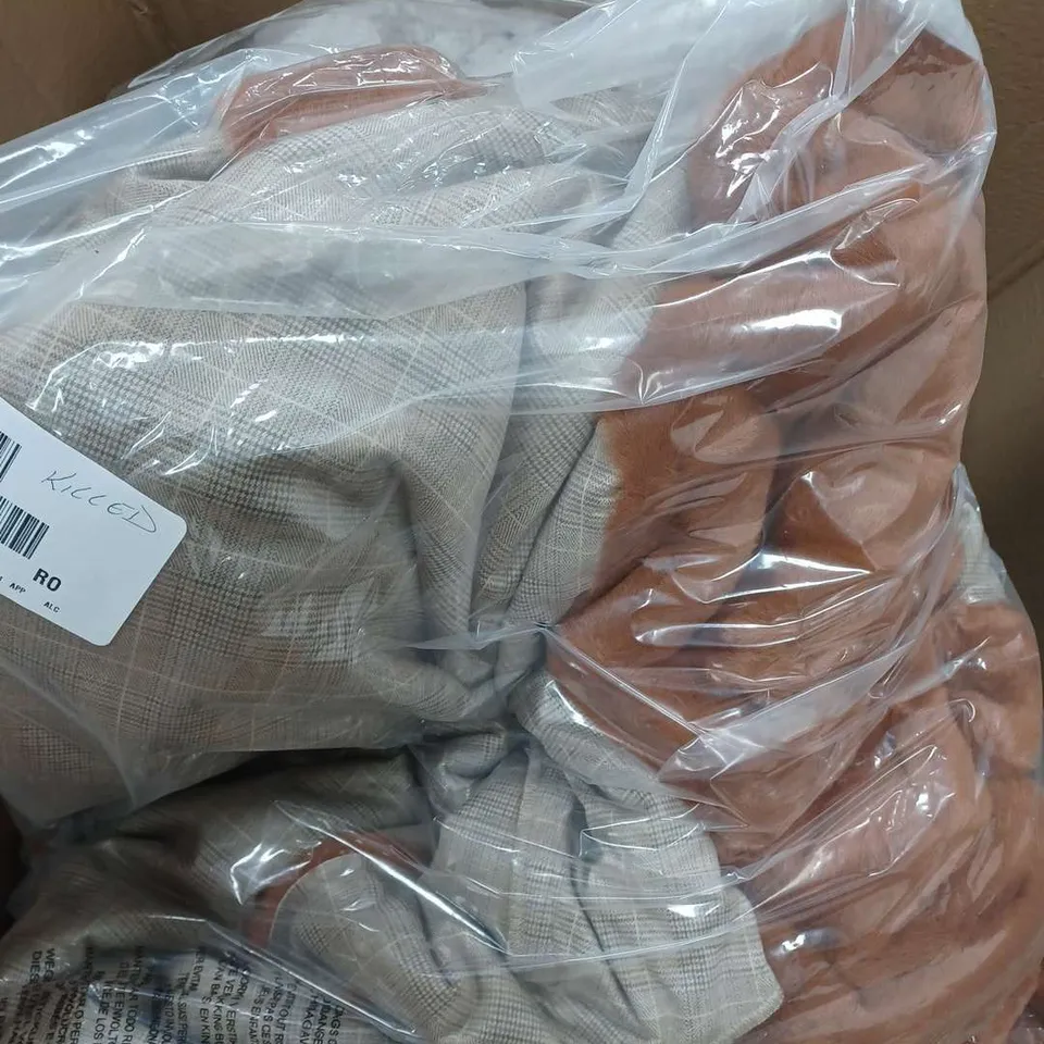 APPROX 6 CLOTHING ITEMS COATS,AND THROWS