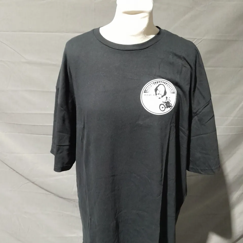 GILDAN HAIRY BIKERS HAVE A DAY SHIRT T-SHIRT 2XL 