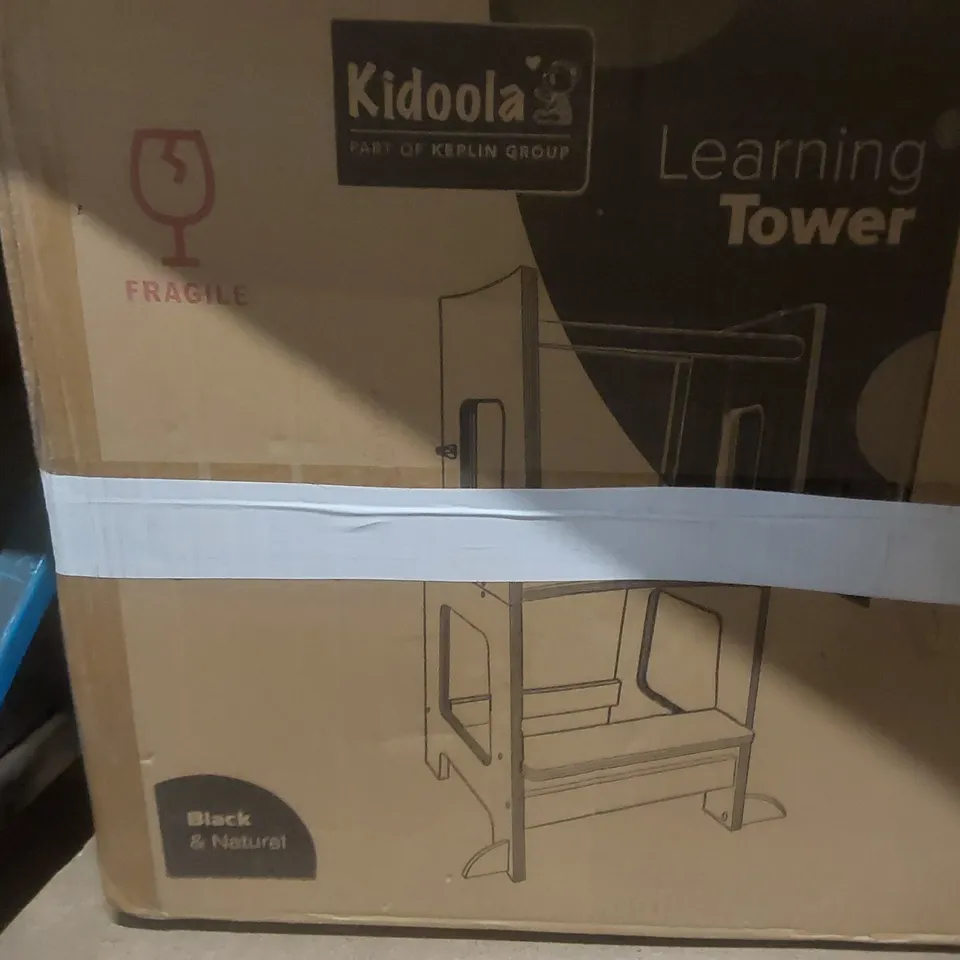 KIDOOLA LEARNING TOWER. - BLACK 