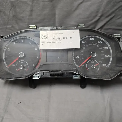 VOLKSWAGEN T-ROC SPEEDO CLOCK 
