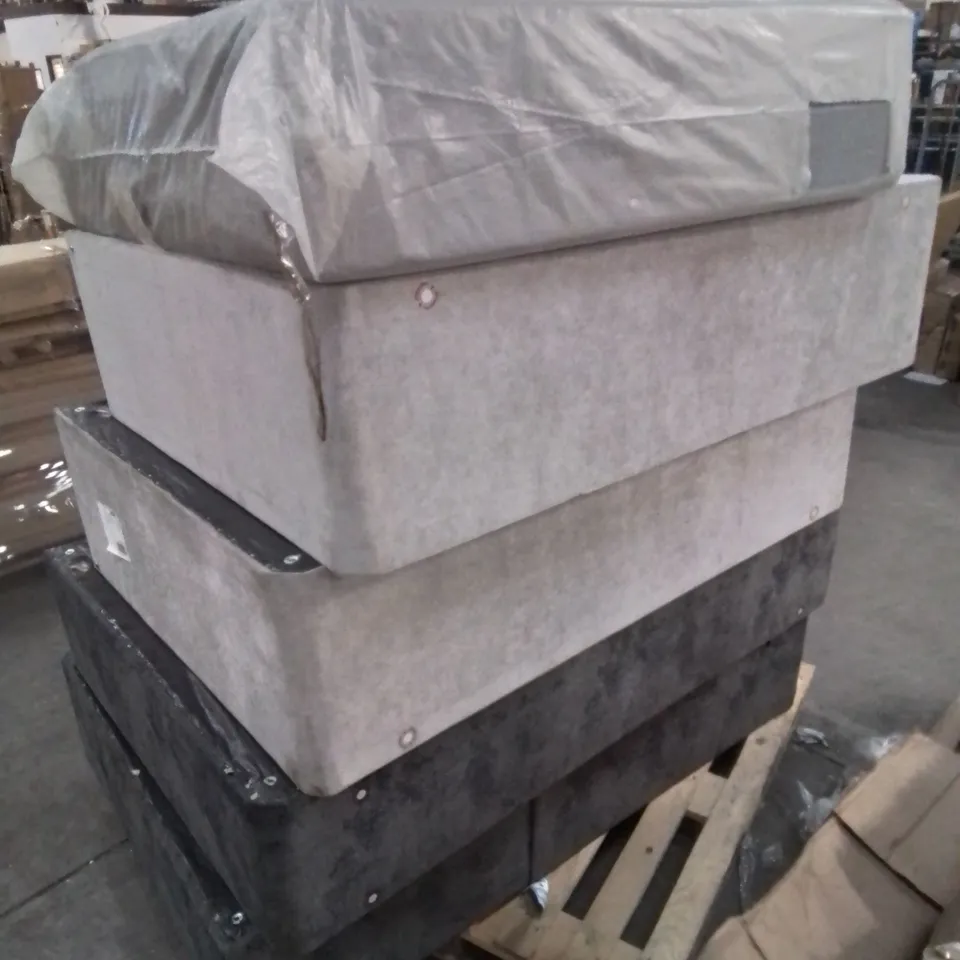 PALLET CONTAINING DIVAN BED PARTS