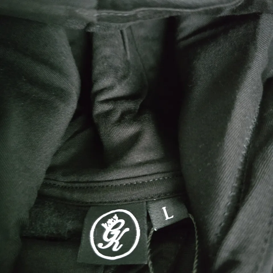 THE GYM KING BLACK HOODIE – MEN'S, SIZE L