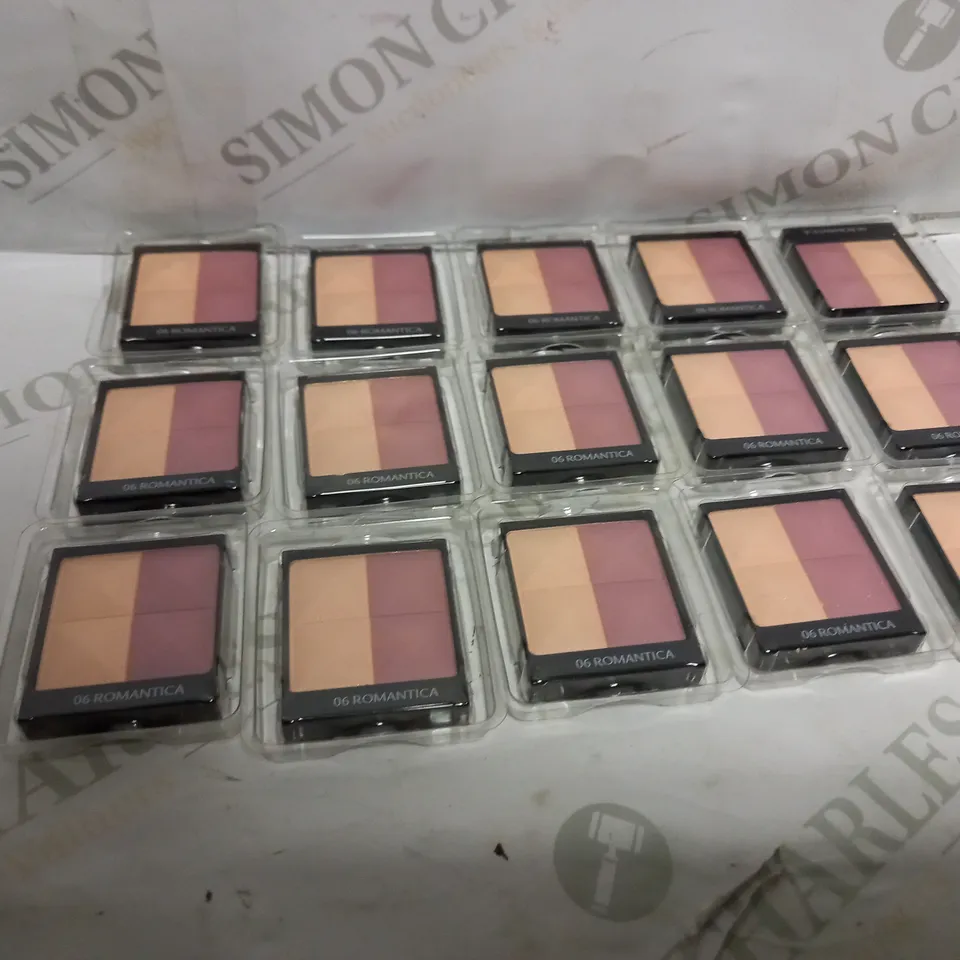 LOT OF APPROXIMATELY 15 GIVENCHY POWDER BLUSH QUARTET (6.5g) - 06 ROMANTICA