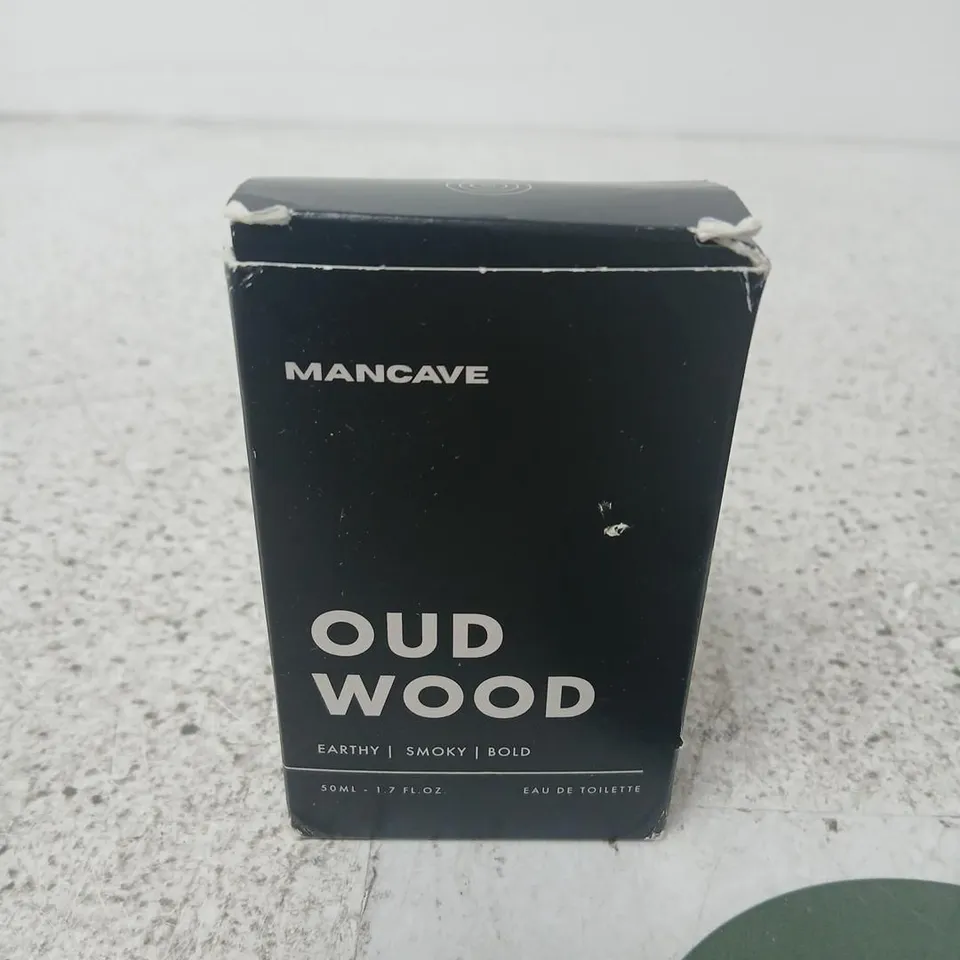 BOXED MANCAVE OUD WOOD EAU DE TOILETTE 50ML