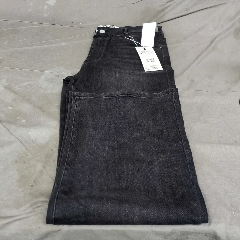 SAINT GENIES DENIM JEANS - BLACK - XXL 