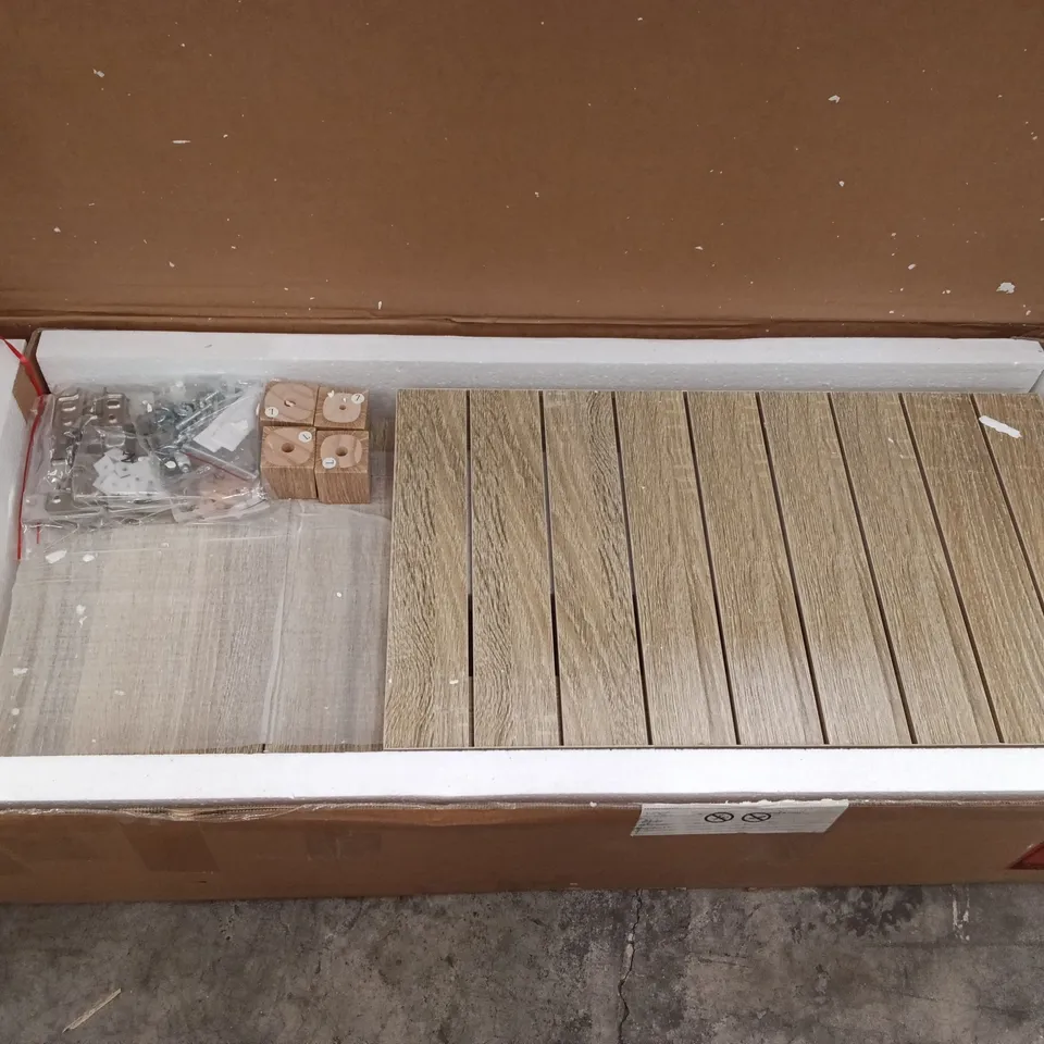 BOXED BATHROOM CABINET - NATURAL (1 BOX)