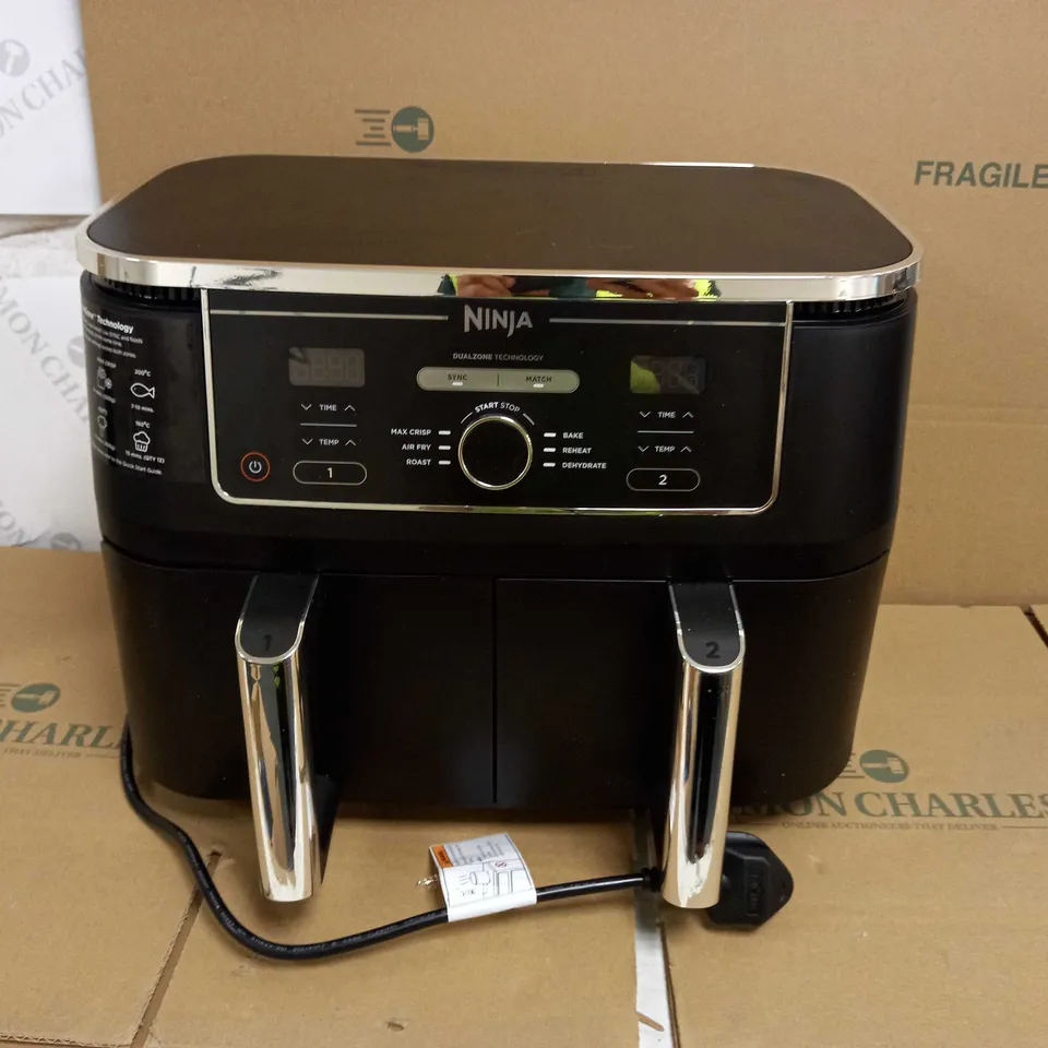NINJA DUALZONE AIR FRYER - BLACK
