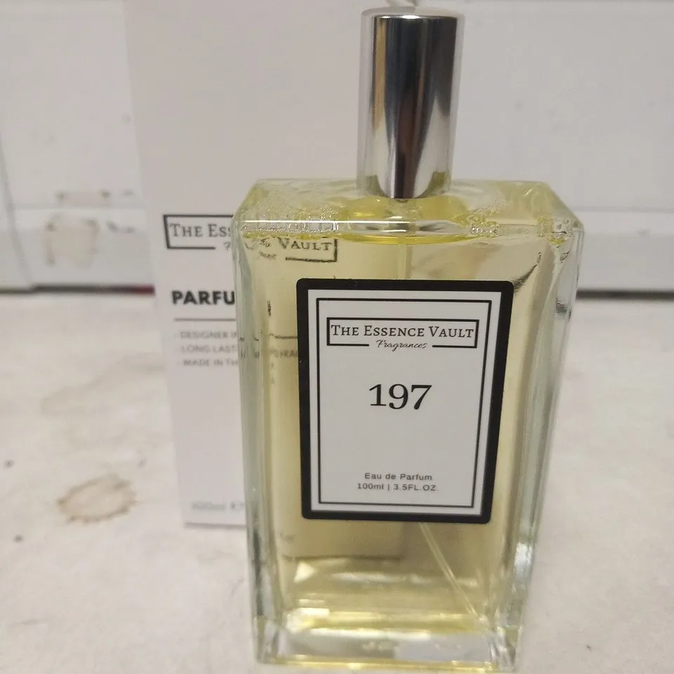 BOXED THE ESSENCE VAULT FRAGRANCES INTENSE PARFUM NO 197 100ML