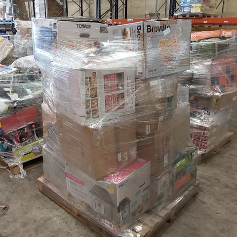 PALLET OF APPROXIMATELY 20 UNPROCESSED RAW RETURN HOUSEHOLD AND ELECTRICAL GOODS TO INCLUDE;