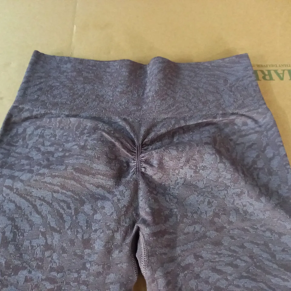 GYMSHARK PURPLE TRAINING LEGGINGS - M