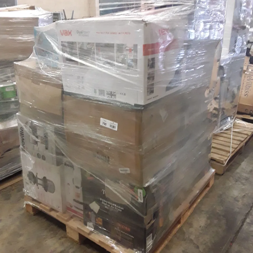 PALLET OF APPROXIMATELY 21 UNPROCESSED RAW RETURN HOUSEHOLD AND ELECTRICAL GOODS TO INCLUDE;