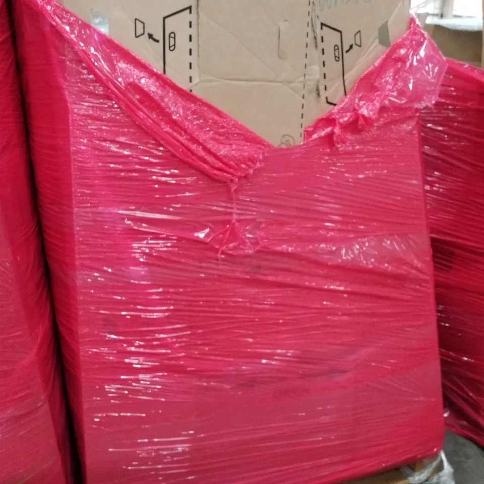 PALLET OF ASSORTED PRODUCTS INCLUDING AIR FRYER, OFFICE CHAIR, SPOT & STAIN DEEP CLEANER, BLADELESS PURIFIER & HEATER FAN, DRYING RACK