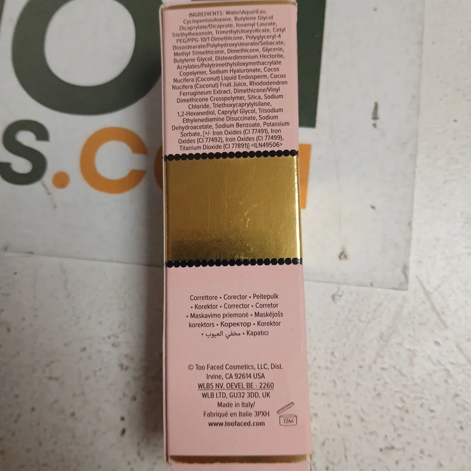 TOO FACED BORN THIS WAY CONCEALER - SUPER COVERAGE, MULTI-USE SCULPTING (13.5 ML) - BOXED