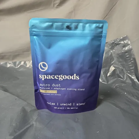 SPACEGOODS ASTRO DUST MUSHROOM + ADAPTOGEN EVENING BLEND, CHAI FLAVOUR – 240G 