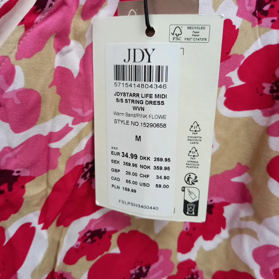 JDY LIFE MIDI STRING DRESS - M