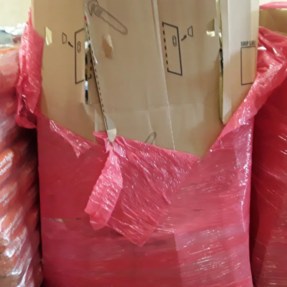 PALLET TO CONTAIN AN ASSORTMENT OF HOUSEHOLD ITEMS TO INCLUDE X BOX ONE GAMES, MONITORS, AND  SOLAR PANELS ECT 