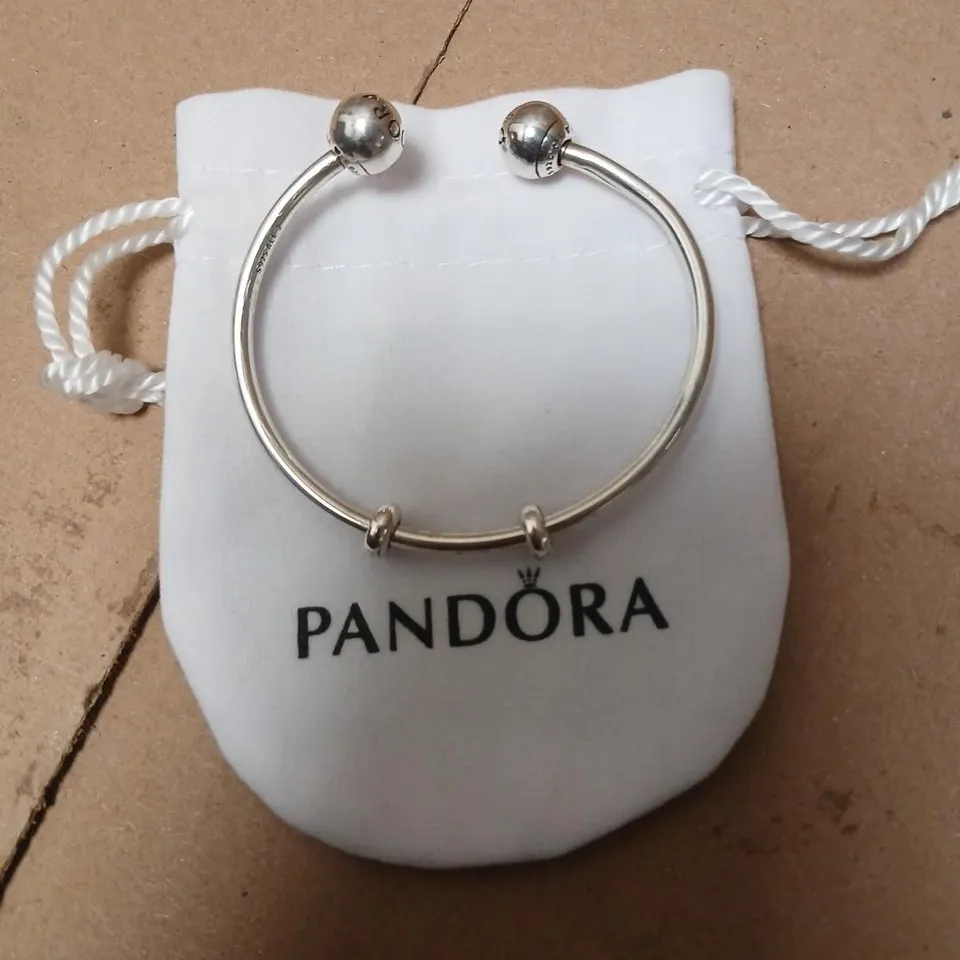 PANDORA SILVER BANGLE BRACELET