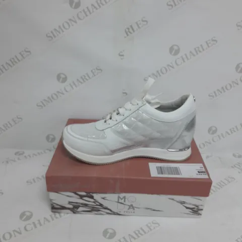 MODA IN PELLE BERKE HIDDEN WEDGE TRAINER SIZE 7