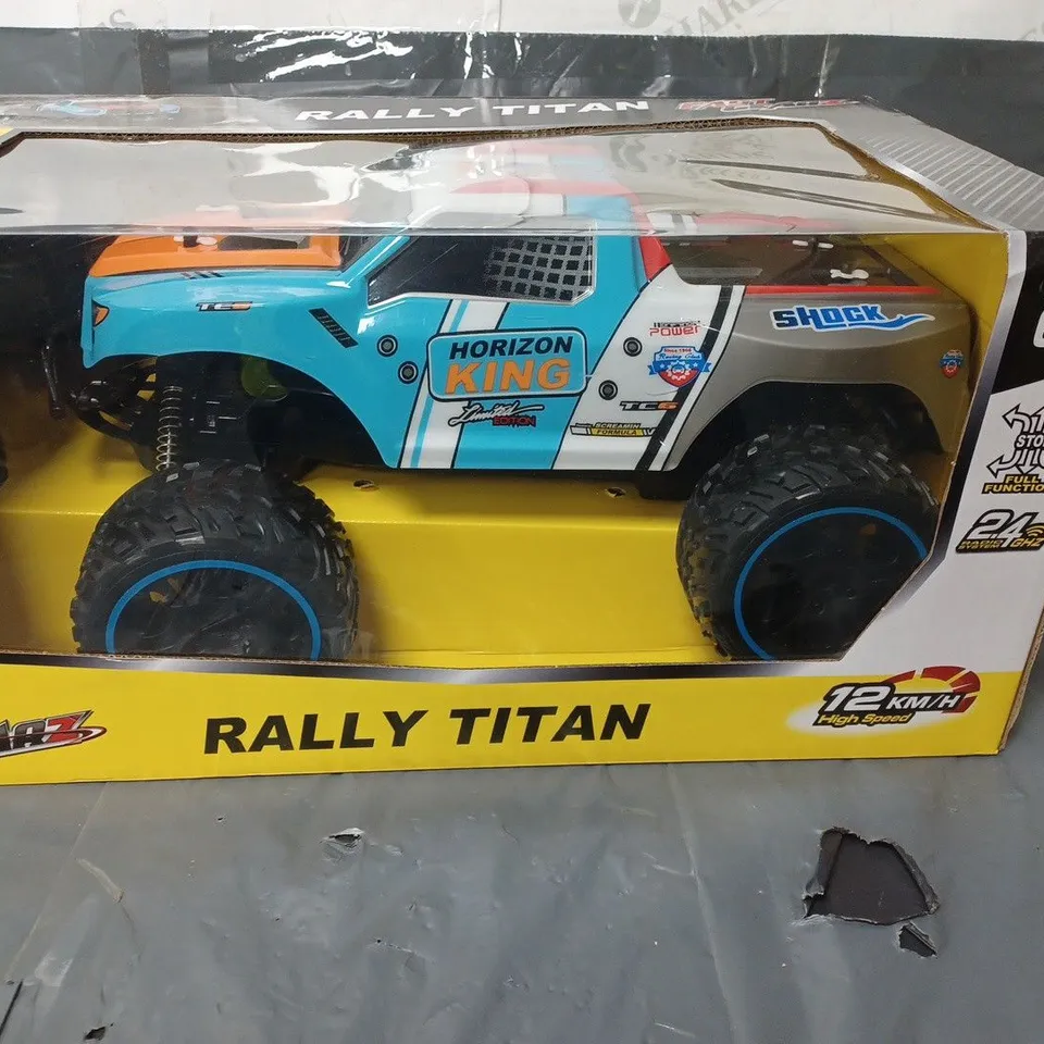 FAST GEARZ RALLY TITAN HORIZON KING REMOTE CONTROL MONSTER TRUCK