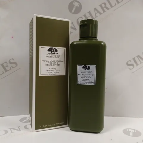 ORIGINS MEGA-βMUSHROOM RELIEF & RESILIENCE SOOTHING TREATMENT LOTION 200ML