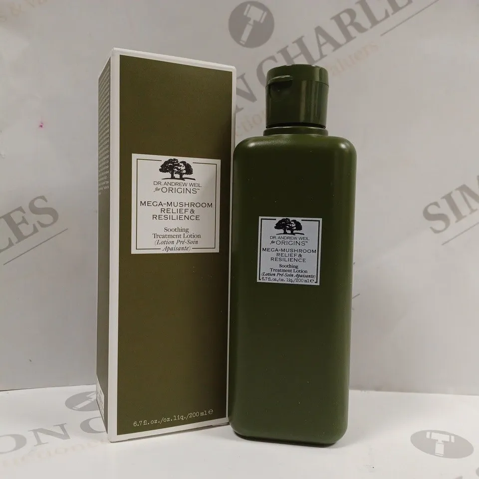 ORIGINS MEGA-​MUSHROOM RELIEF & RESILIENCE SOOTHING TREATMENT LOTION 200ML