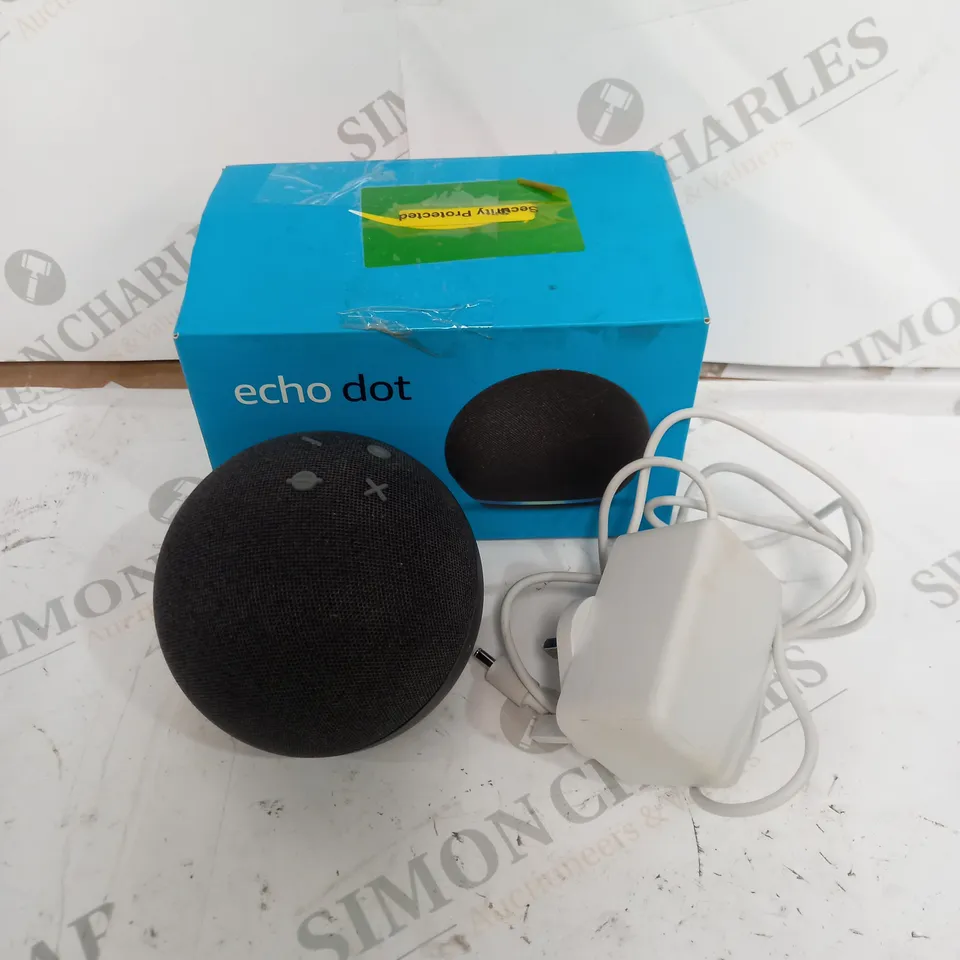 AMAZON ECHO DOT SPEAKER WITH ALEXA