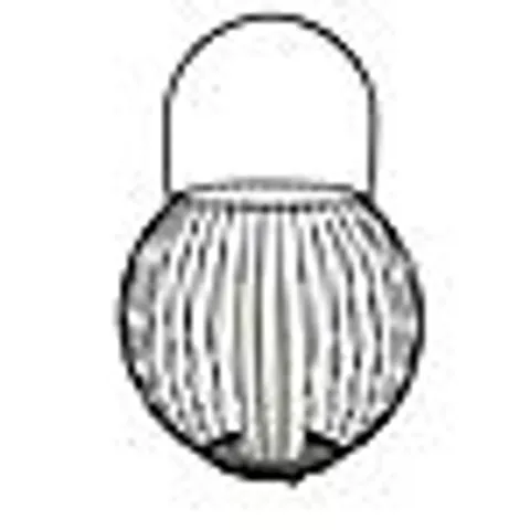K BY KELLY HOPPEN OVERSIZE LANTERN WITH LED CANDLES