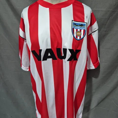 SUNDERLAND 1990 HOME SPORTS JERSEY SIZE L