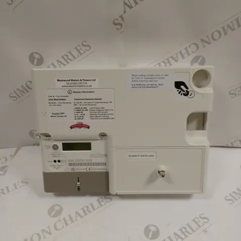 WESTWOOD EMA1.Y COIN OPERATED CONTROL METER